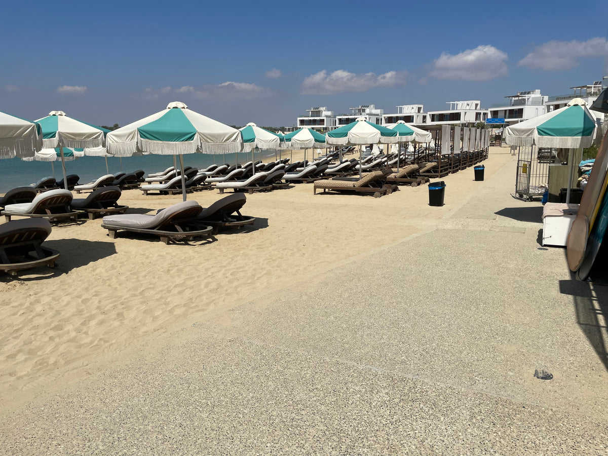 Peaceful Beach Loungers